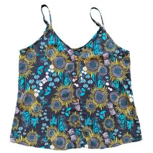 MUNDO LOVE Sunflower Cami Size Large